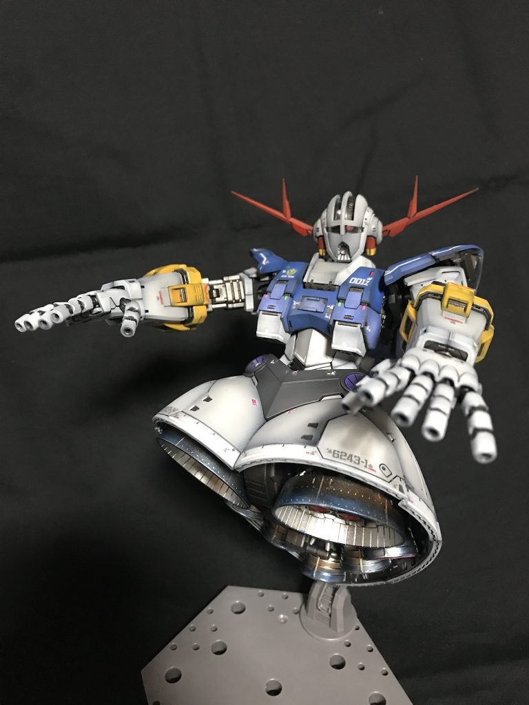 バーニア側は青焼け表現しました＾＾