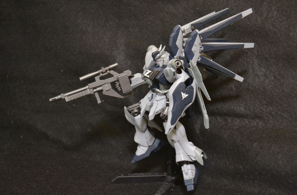 もとはνガンダムなのでスタイリッシュです。