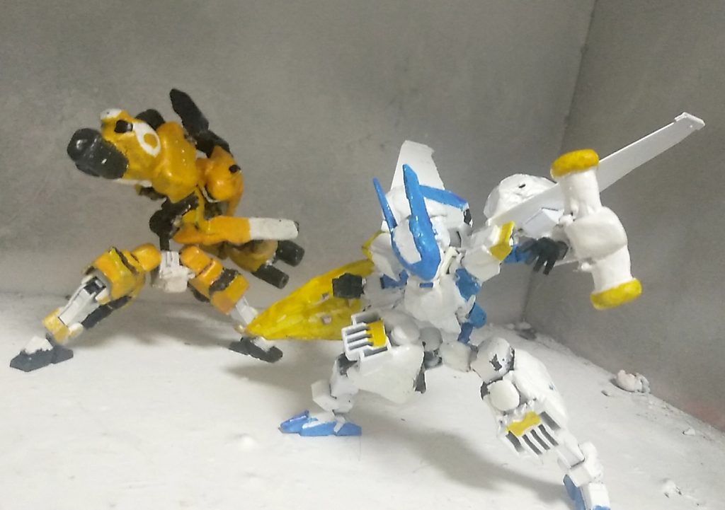 前に作ったコアグランビートルと並べるために作りました