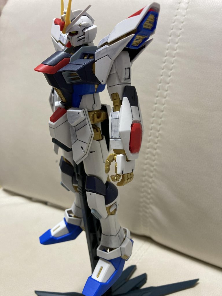 ストライクフリーダムガンダム製作中–2枚目/制作者：hiroaki9004