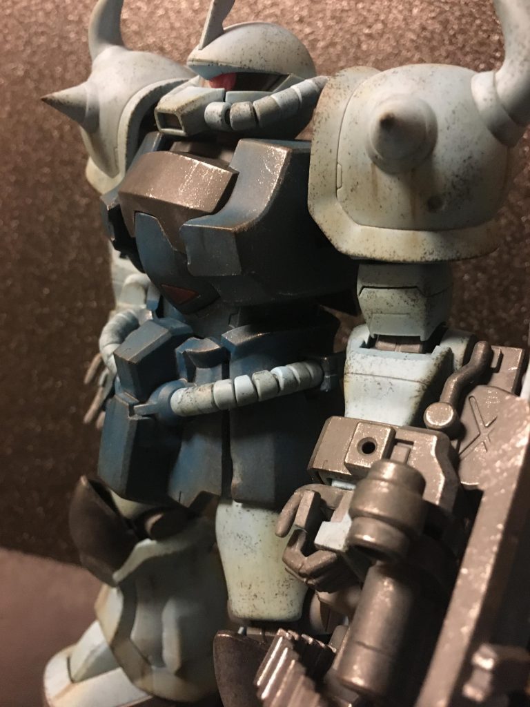 MGグフカスタム 成形色仕上げ–5枚目/制作者:まふてぃ