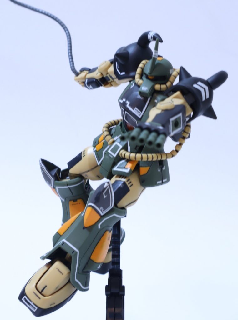 グフ リアルタイプ 部分塗装–2枚目/制作者：gunpla_km