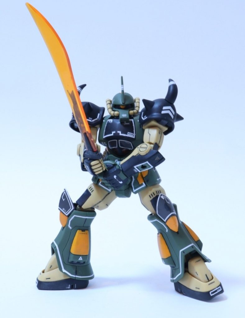 グフ リアルタイプ 部分塗装–5枚目/制作者：gunpla_km