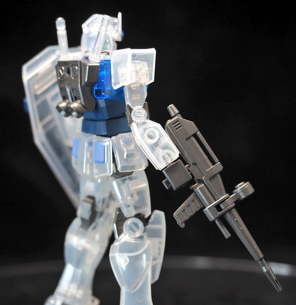 ライフルアップ。この角度ならゲート跡も余り見えまい( ̄▽ ̄)