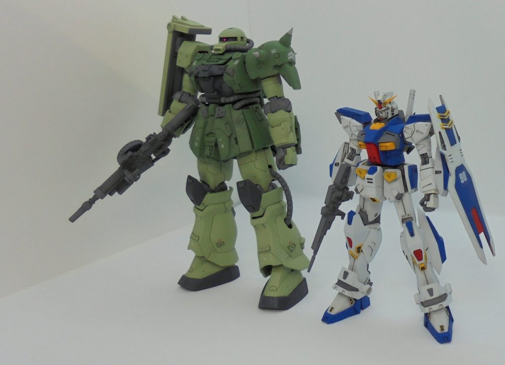 1/144 Scratch build Formula Project start(Oldsmobile Army)Next OMS-06RF Refine Zaku