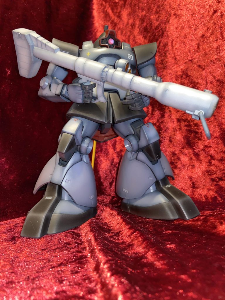 リックドム。パープルの部分はグレーを混ぜてトリプルドムとは別カラーにしました。