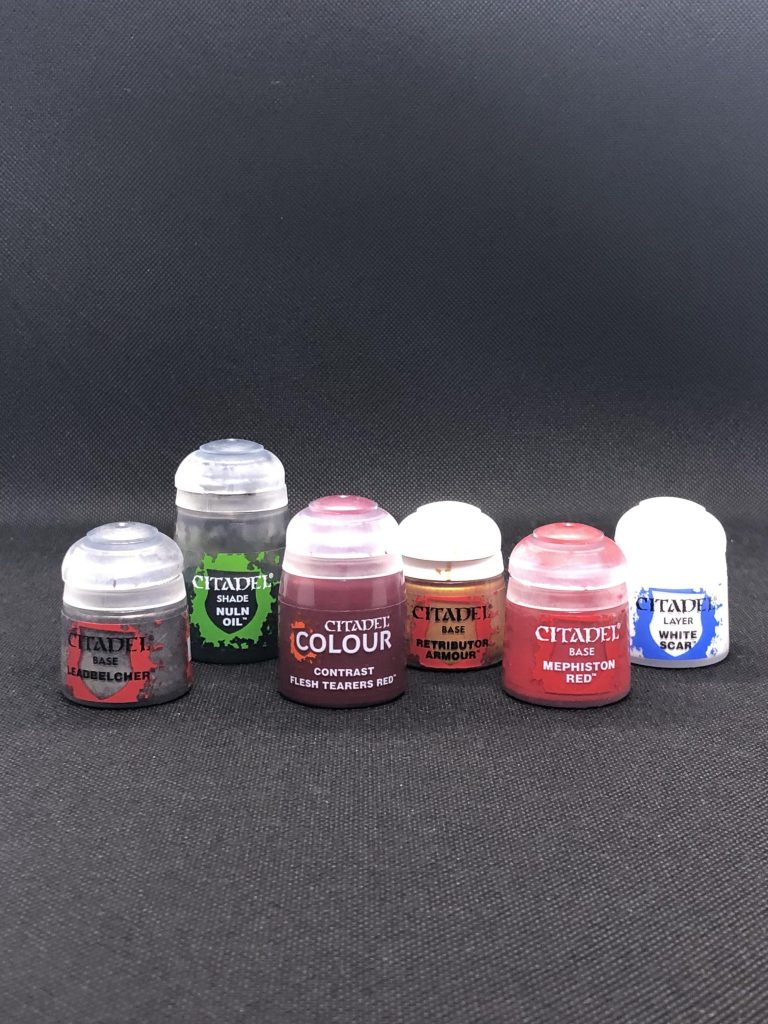 今回使用したシタデルカラーです。