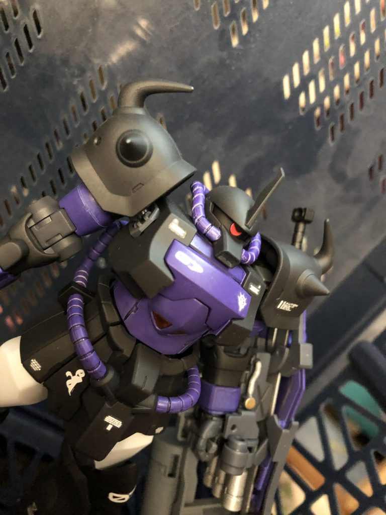 黒いグフカスタム–8枚目/制作者:真樹京介