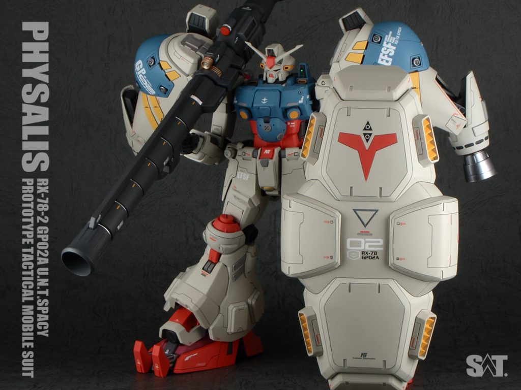 MGガンダム試作2号機 RX-78 GP02A サイサリス–3枚目/制作者：SAT