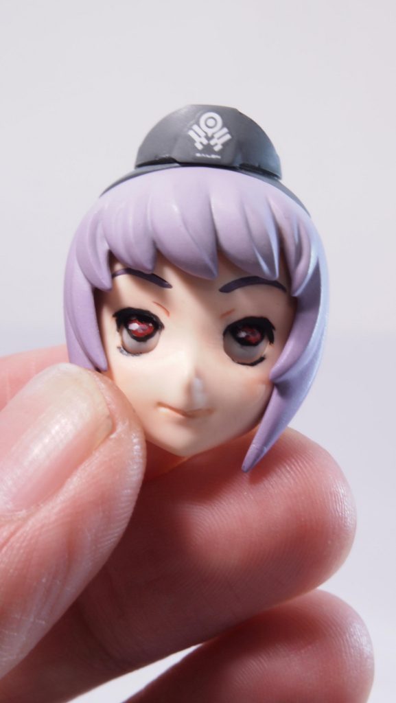 おまけ。このように「イッちゃった顔」もできますwいろいろとはじめてな試みもありつつ、なんとかカタチにできました。次あるかわかりませんが、またやるときはアイペイントの精度をもっと上げていきたいです。