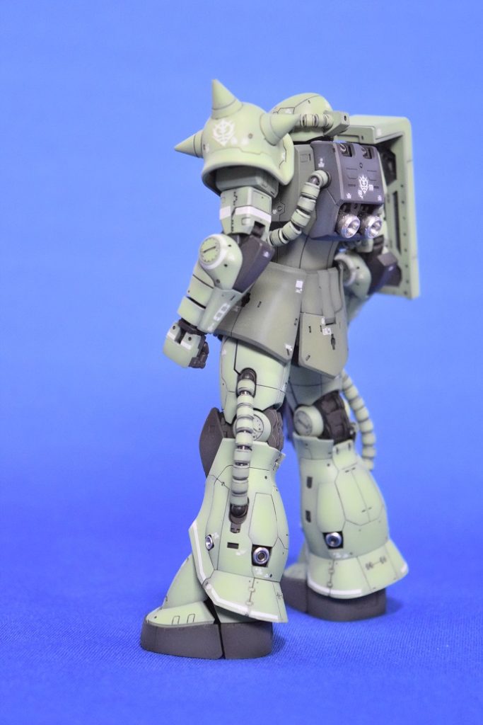 【RG MS-06 量産型ザク】–5枚目/制作者:@SIRIUSdanna