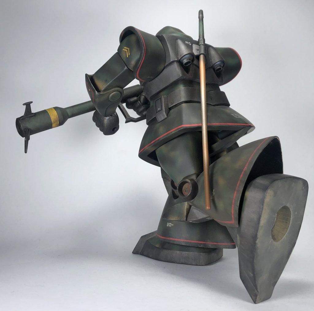 リアルタイプドム　旧キット1/100–5枚目/制作者：Ok-Ⅱ