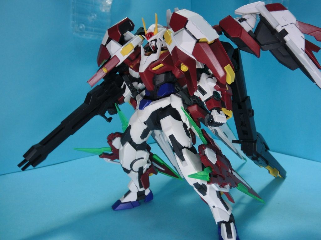 フル装備重量を考えずに作成したためにスタンドに立たせられなくなった