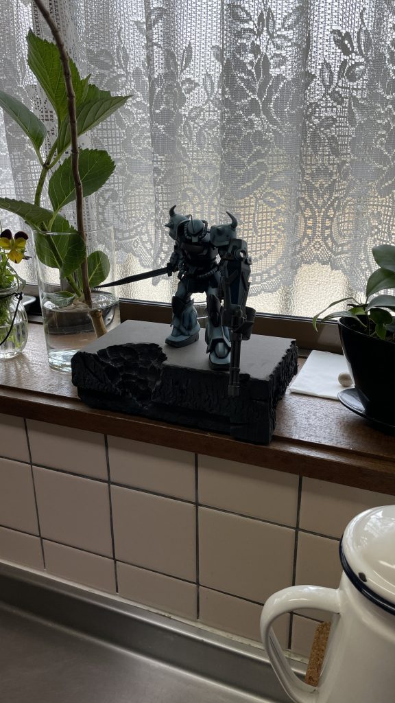 キッチンにも。