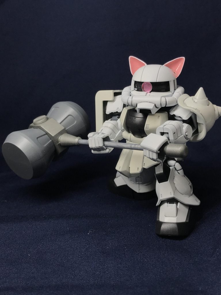 SDCS白猫ザク–6枚目/制作者：わんたろー