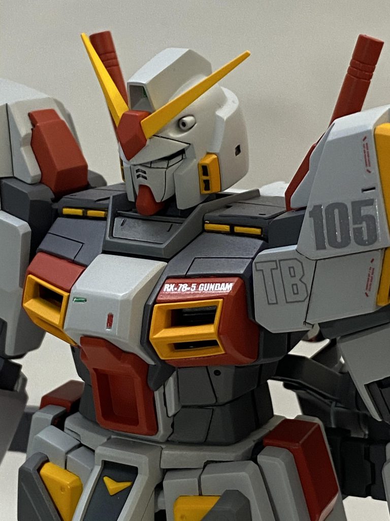 MGガンダム5号機–2枚目/制作者：@nishizamurai2