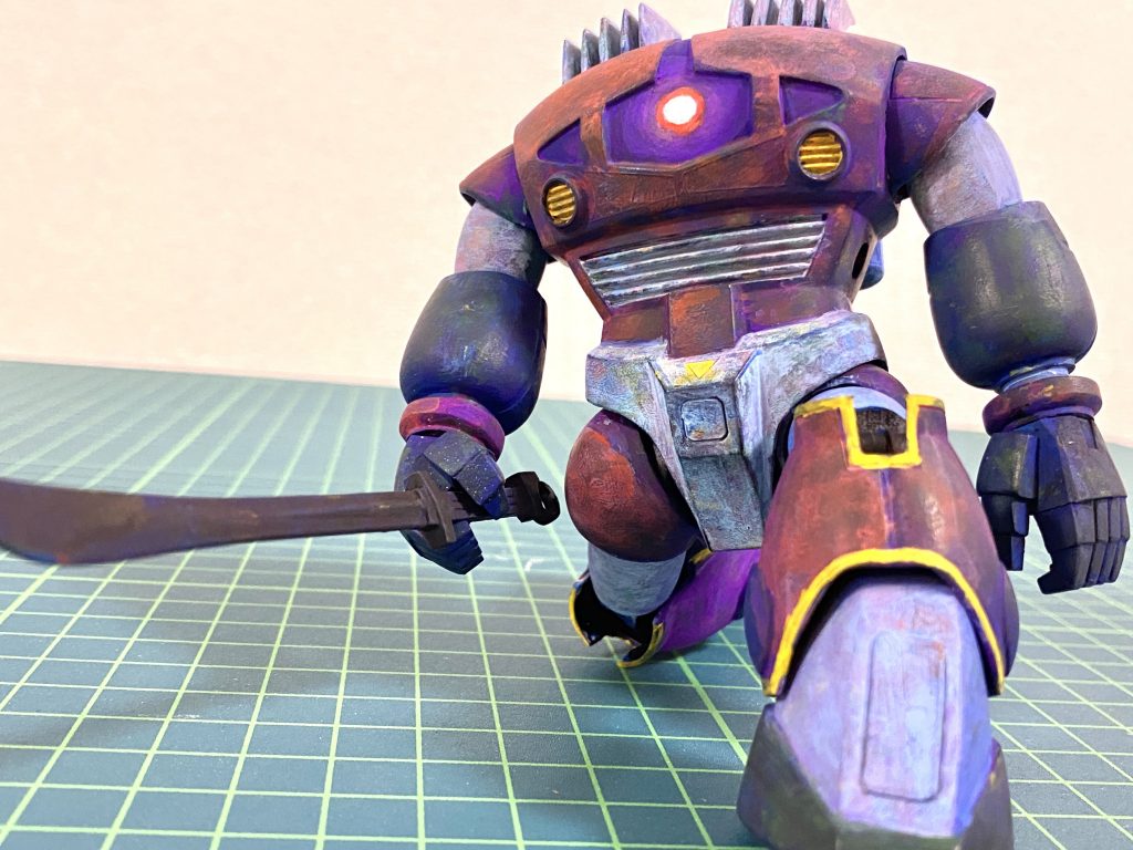 膝立ちできるようにしました。