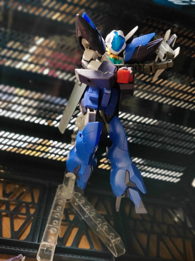 この時の封印状態。頭部はガードフレームそのままですね。