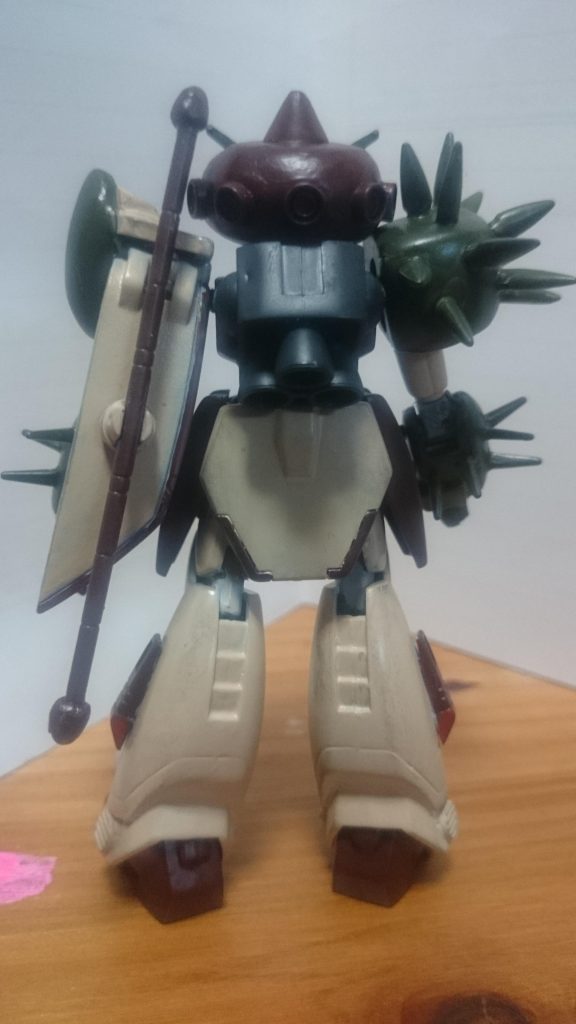 技量不足で、完全再現は難しく、バックパックはジェムズガンのまま 笑 ご免なさい。