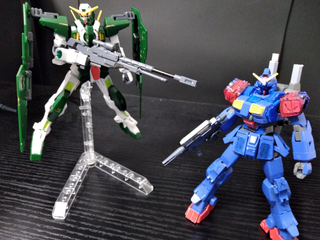 ???【そうだぞ!!兄さんにひねられるぞ!】デュナメス【何だ!】