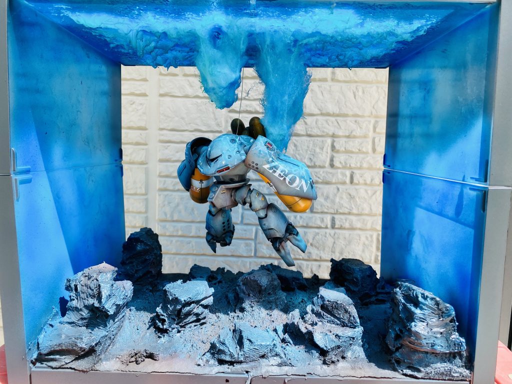 HGUC 1/144SCALE◇MSM-03C HY-GOGG HYゴック◇塗装済み完成品 ◇LED電飾専用台座付き–3枚目/制作者：H4co Y