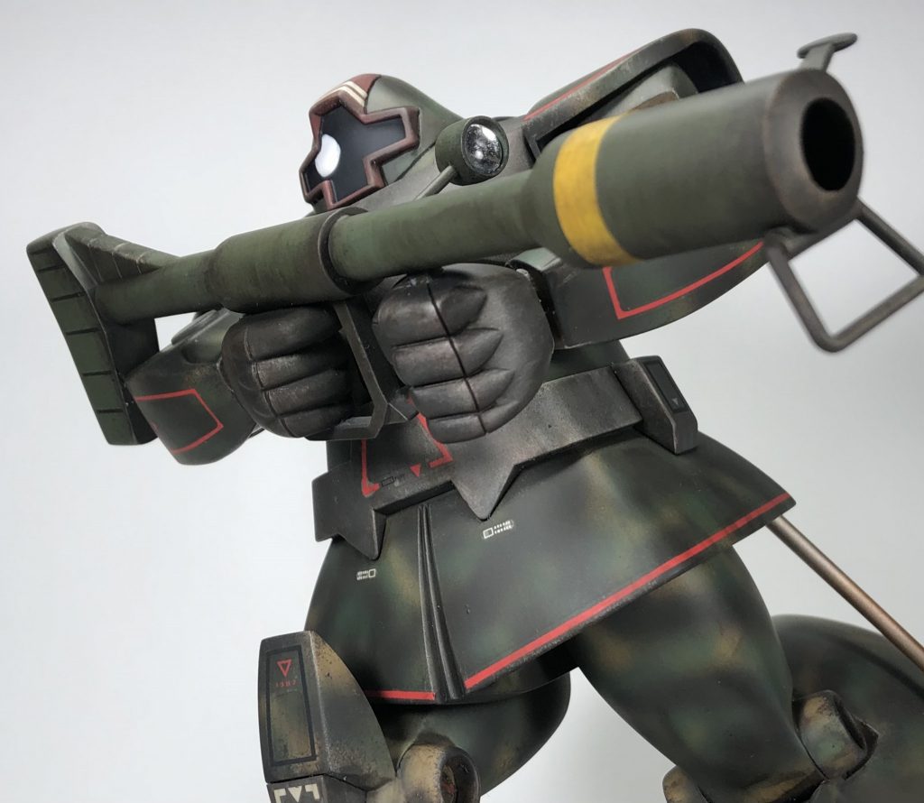 リアルタイプドム　旧キット1/100–8枚目/制作者：Ok-Ⅱ