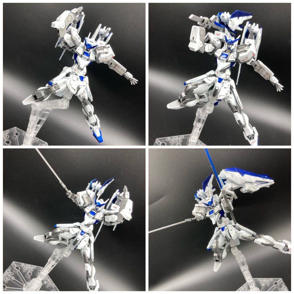 太刀で！ ウイングバインダーに装備されており本機の隠し武装となってます！