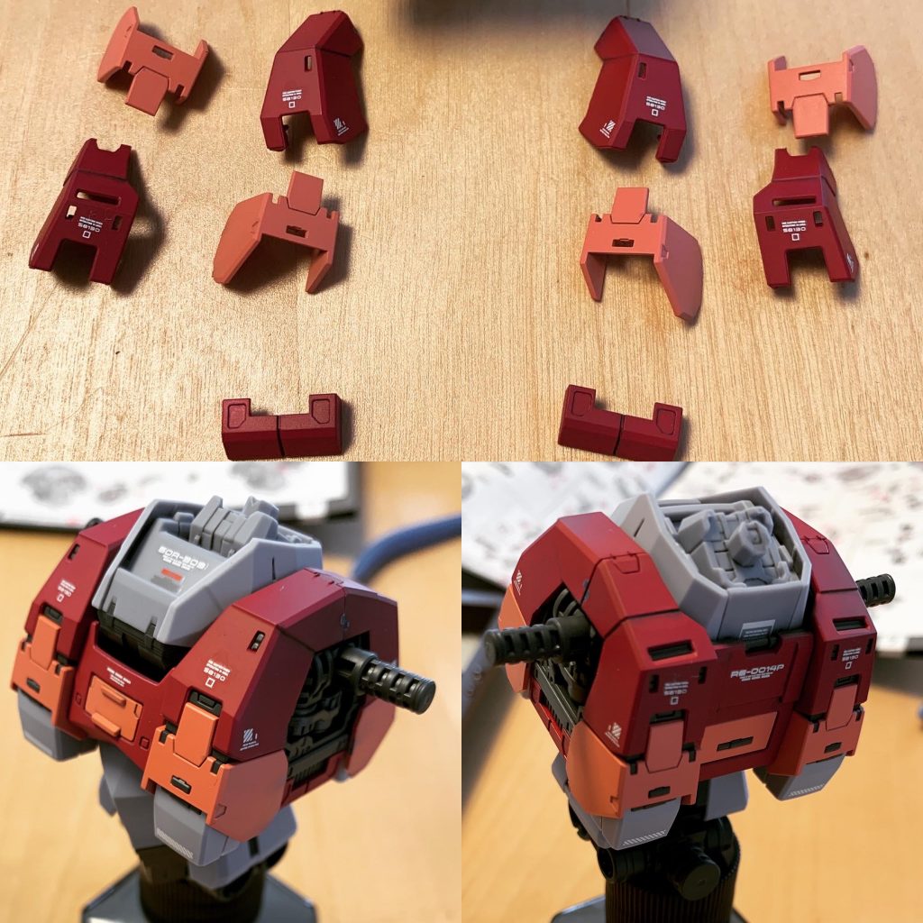 最新の仕様なだけあってゲート跡出そうなとこは大体アンダーゲート化されてるので、この作り方にはめちゃめちゃ適してますね。リタッチほとんどいりません。