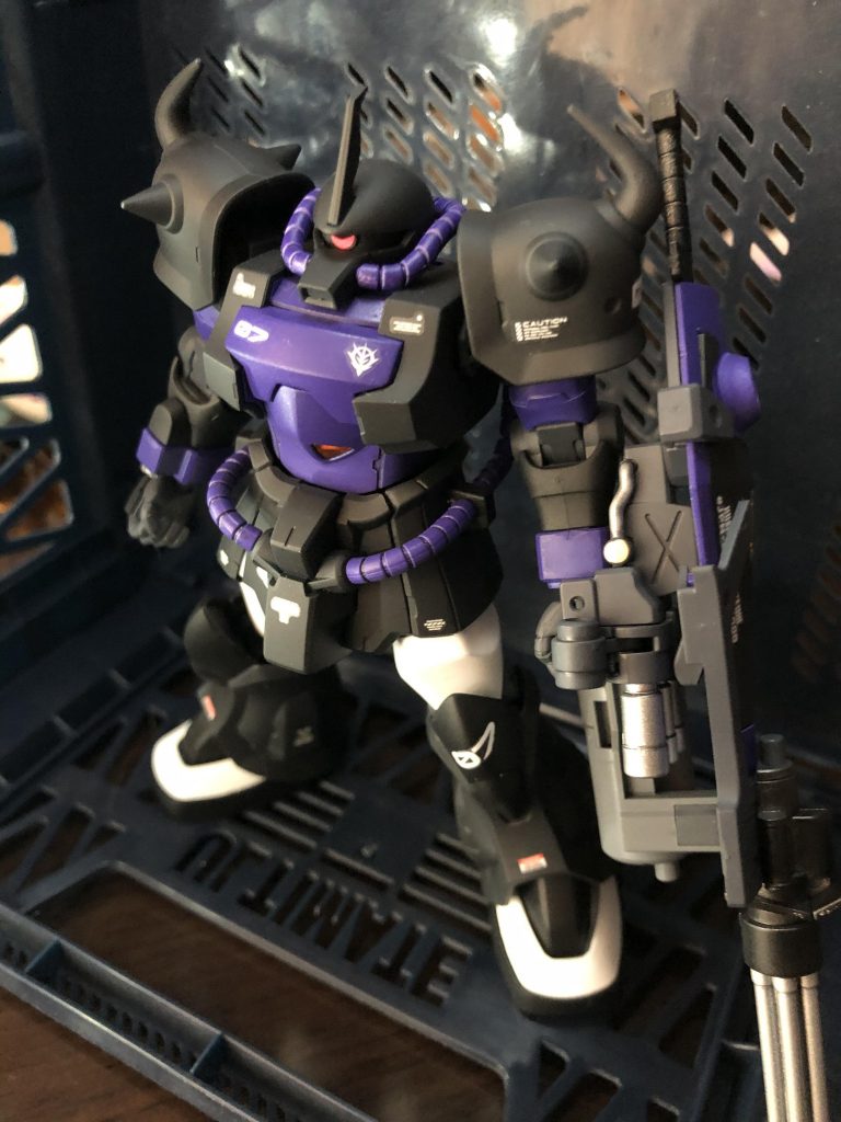 黒いグフカスタム–5枚目/制作者:真樹京介