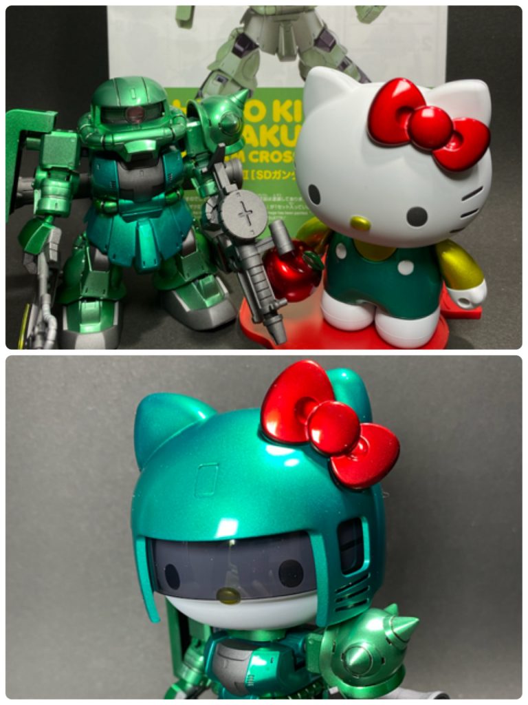 ザクとキティのコラボ品