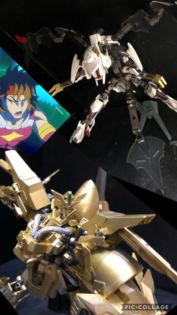 デス「グハハハーーー！！」カザミ「うおお！？なんて激しい攻撃だよおー！？攻撃する隙がねえ！？」oyz「カザミさーーーんっ！！」デス「グハハハ、粉々になってしまえーー！！」カザミ「ぬおお！このままじゃマズいぜ！」デス「ふはは！我に勝てる訳がないのだ！諦めろ！」oyz「カザミさん！」カザミ「ぬおお！諦めるかよ！諦めてたまるか！最後まで諦めないのがキャプテンジオン師匠から教えて貰った、ガンプラ魂ってもんなんだよお！」デス「ムダだムダだー！」カザミ「ぬおお！こっちの攻撃は届かねえ！ならばこっちも玉砕覚悟で行くしかねえ！！」oyz「まさか！？」カザミ「組みついて、スキュラで吹っ飛ばしてやるぜ！！うおおおおーーーーっっっ！！」デス「何い！？」カザミ「捕らえたぜ！！スキュラを喰らいやがれえーーーー！！！」