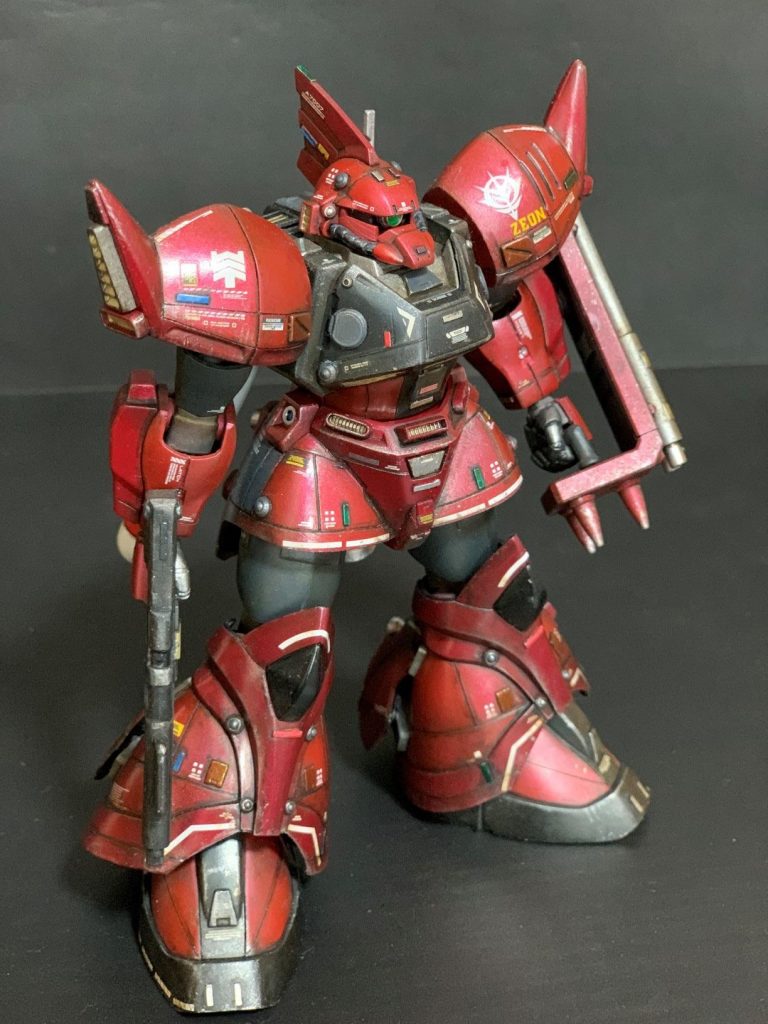 いやぁ　ホントはイェーガー風に仕様としたんですそしたらジョニーライデンになってしまいました