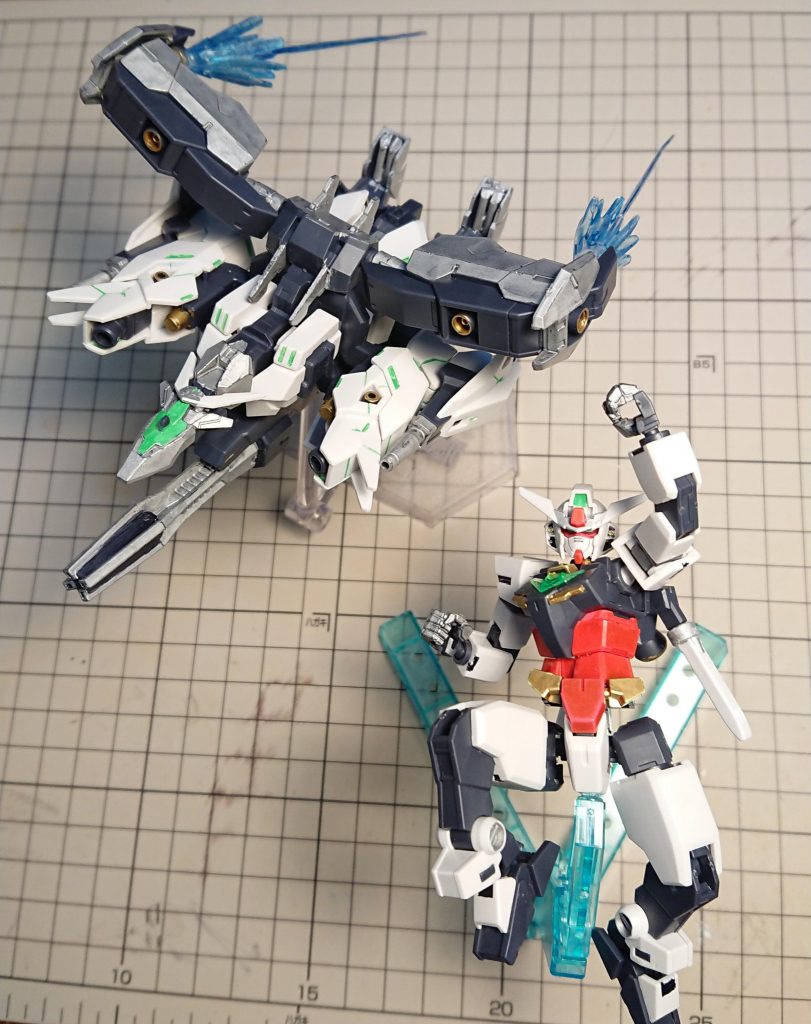 ｽﾀﾝﾀﾞｯ! 最後までご覧頂き、ありがとうございました。エアブラシもヤスリも使ってない頃に作ったキットですが、へっぽこ技術でもそこそこの見栄え😋 再版したら(&購入出来たら)メタリック塗装したい！