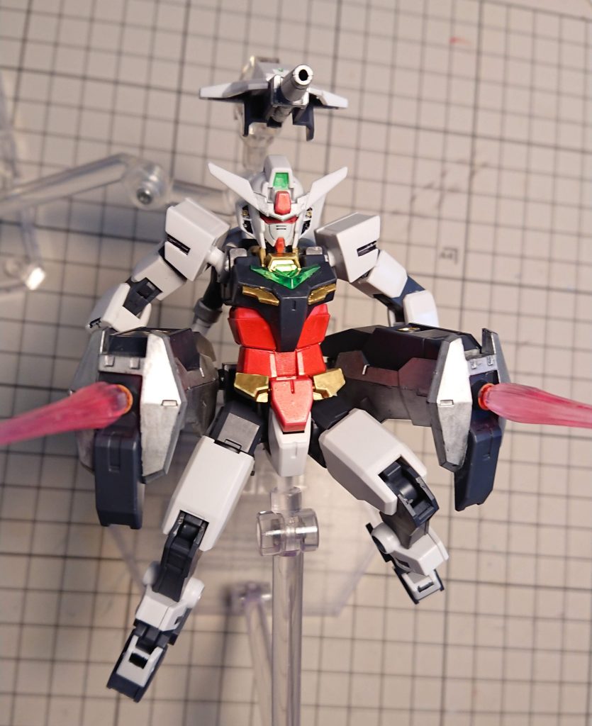 ヴェスバーと一つだけ残されたビットでフルバーストのポーズ。