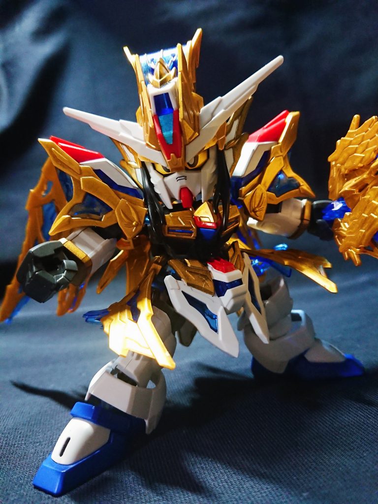 前作の馬超と同じく、関節をちょっちだけ改修。可動域を増加したつもりでしたが、三国創傑伝の過剰装飾なパーツに干渉し、あまり変わらず!w