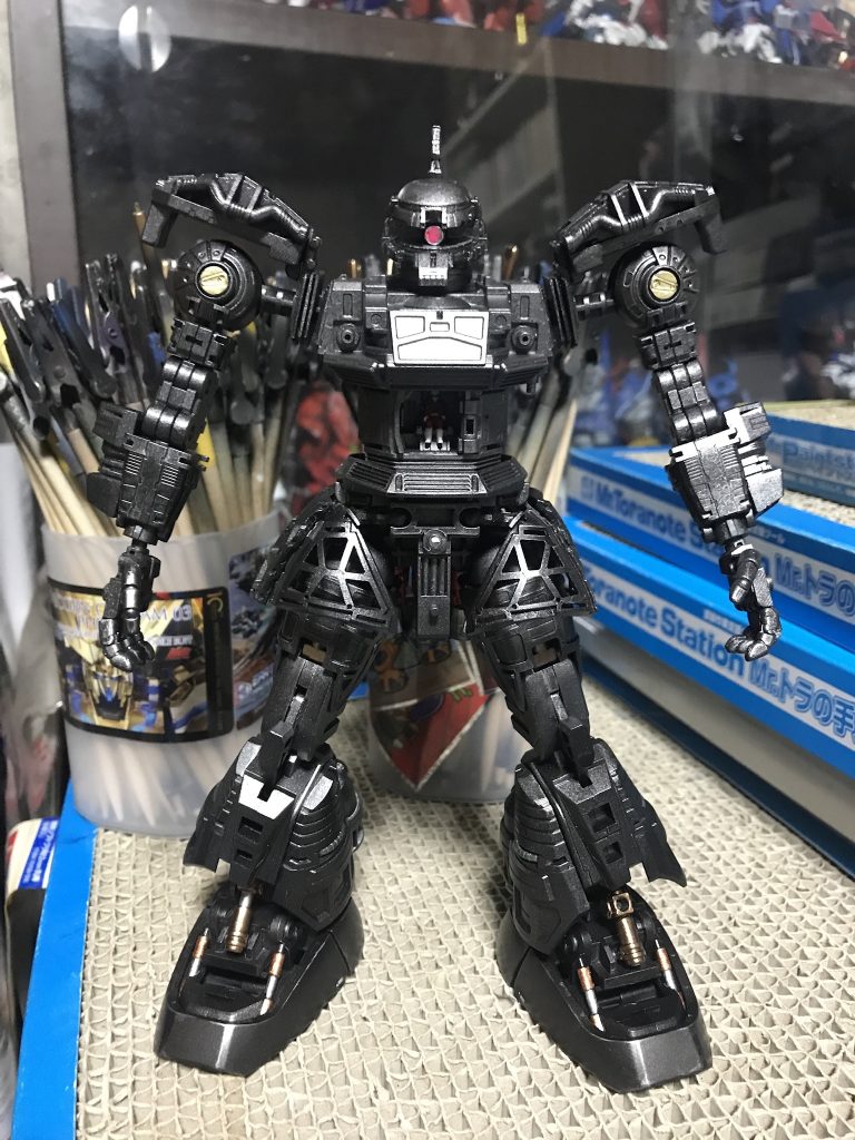 フレームを塗装した状態（１）