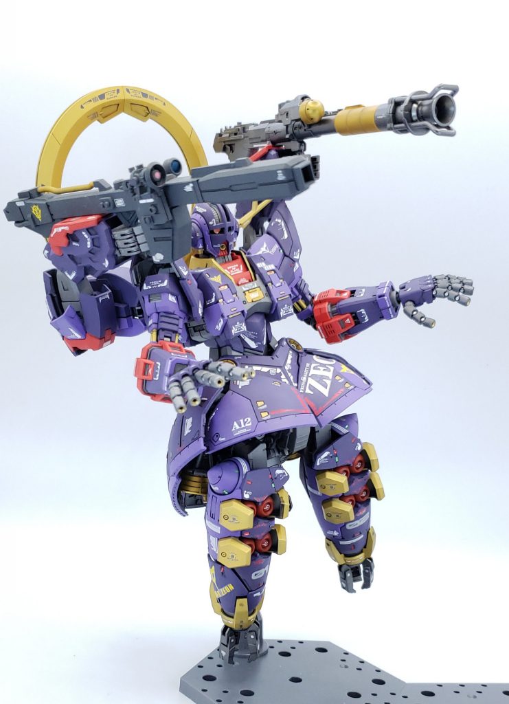 ダンタリオンのアームをバックパックに移植してバズーカも装備✨