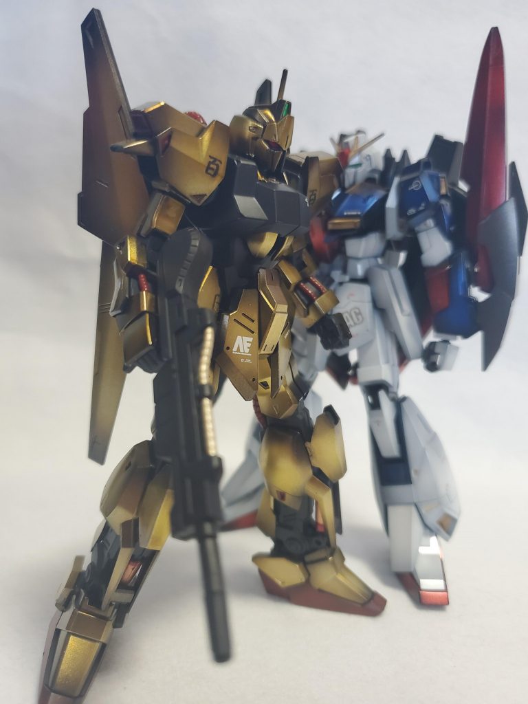 ジオとキュベレイも並べたいですね 