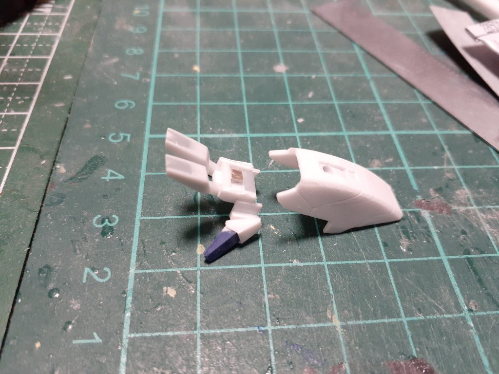 スカイブレイサーはこんな感じでスクラッチ