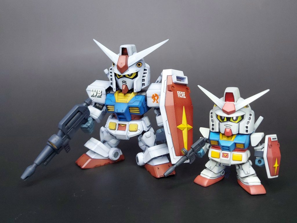 SDガンダム ( Classic Ver.)–5枚目/制作者：Moki Plamo