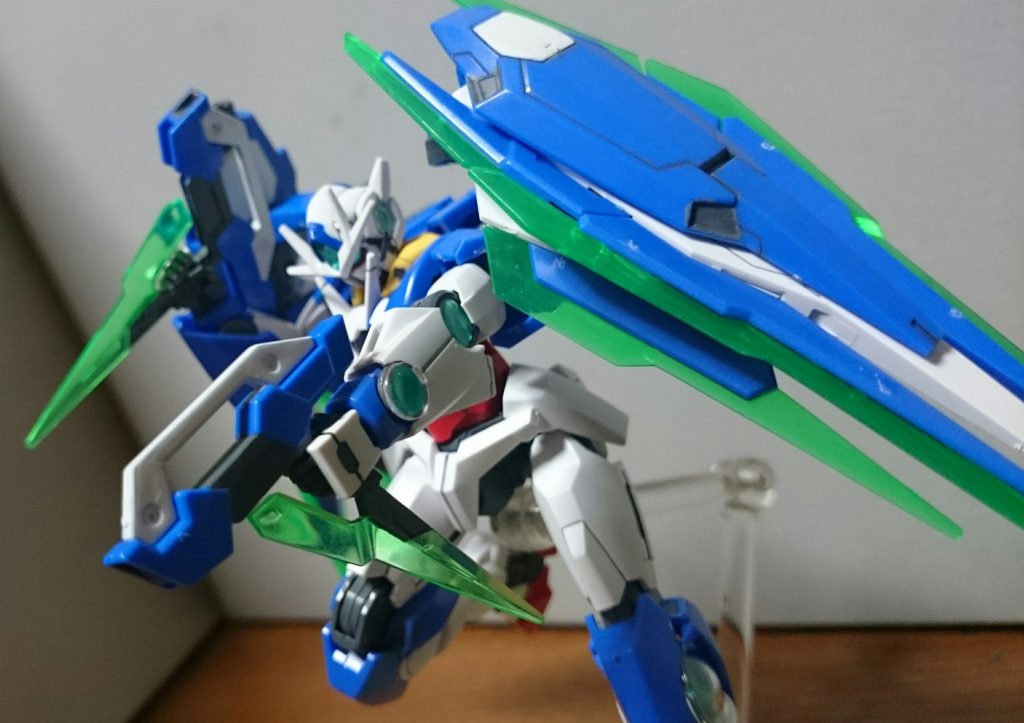 ・GNガンブレイドライフル形態と……