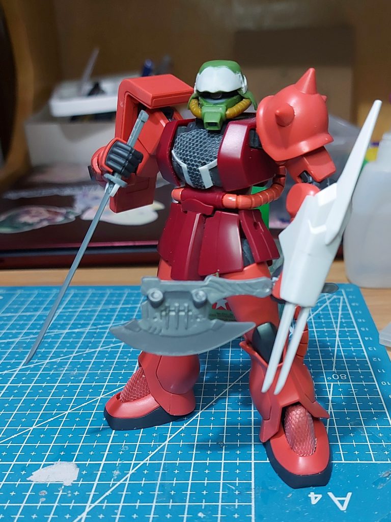 影忍者シャザク–2枚目/制作者：Moki Plamo