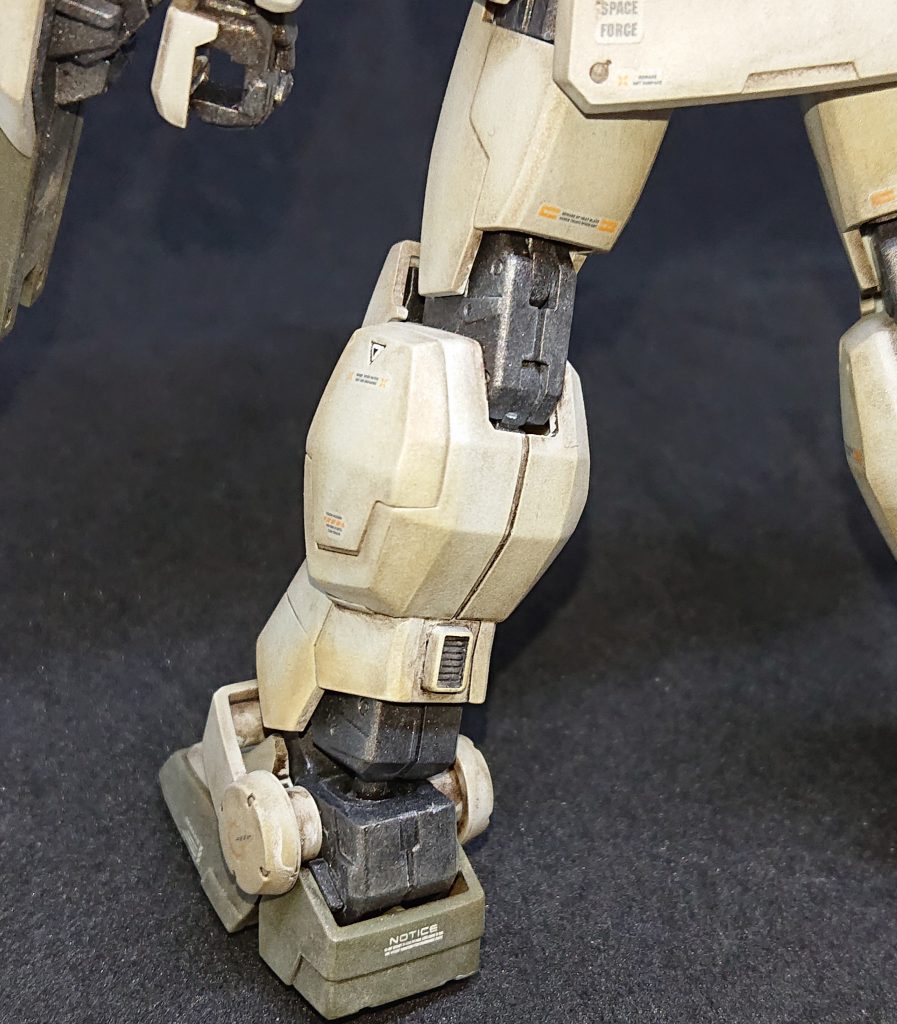 ふくらはぎ下にダクトも追加