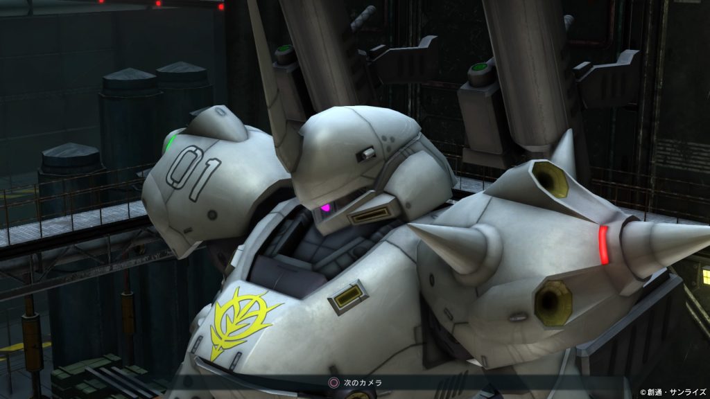 塗装の元となったガンダムバトルオペレーション2のケンプファーです