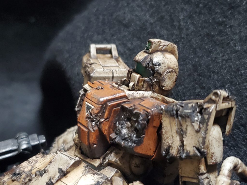 今回ダメージ増し増しです。