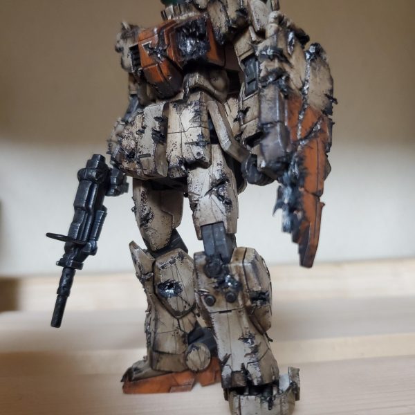 【ジムの日】陸戦型ジム　HGUC　ウェザリング