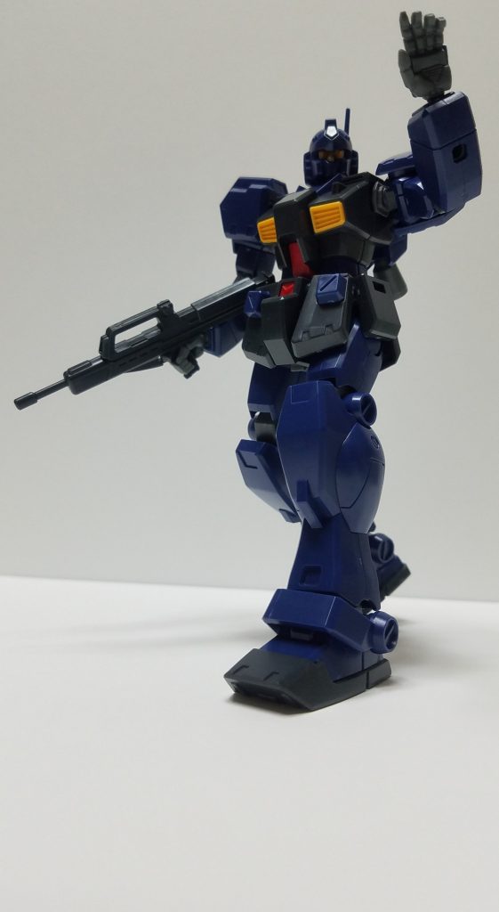 ティターンズの軍事パレード中に撮影された市民に手を振るRGM-79Q （U.C.0084 4月6日）カッコ良すぎてついつい撮りすぎちゃいました。ジムバンザイ！