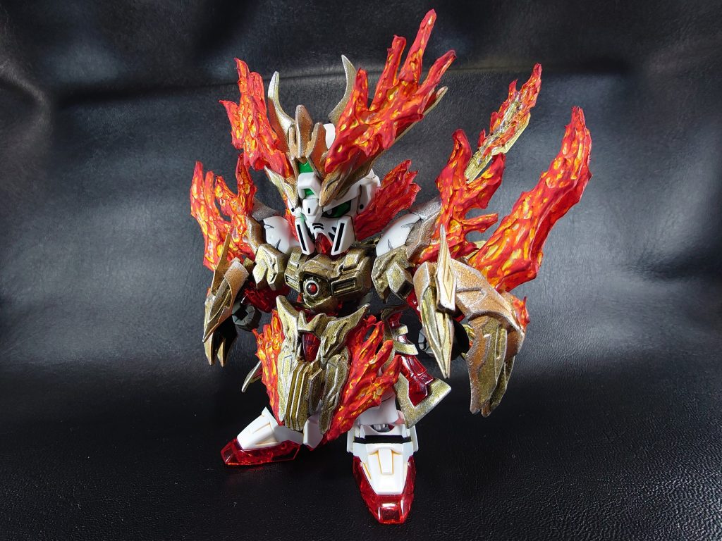 三国創傑伝 炎皇張飛ゴッドガンダム–3枚目/制作者：ごましお