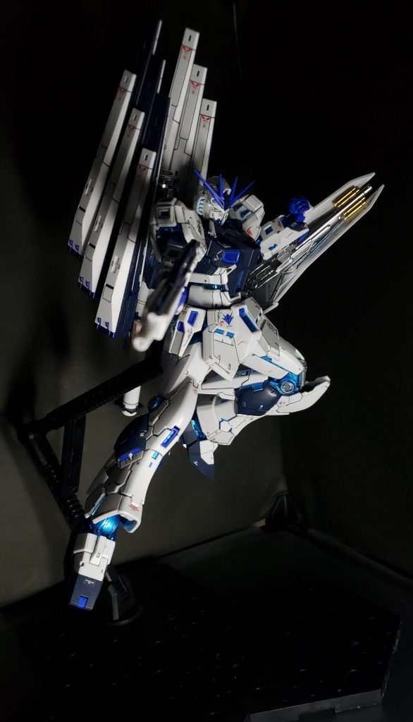 ライフルを構えて