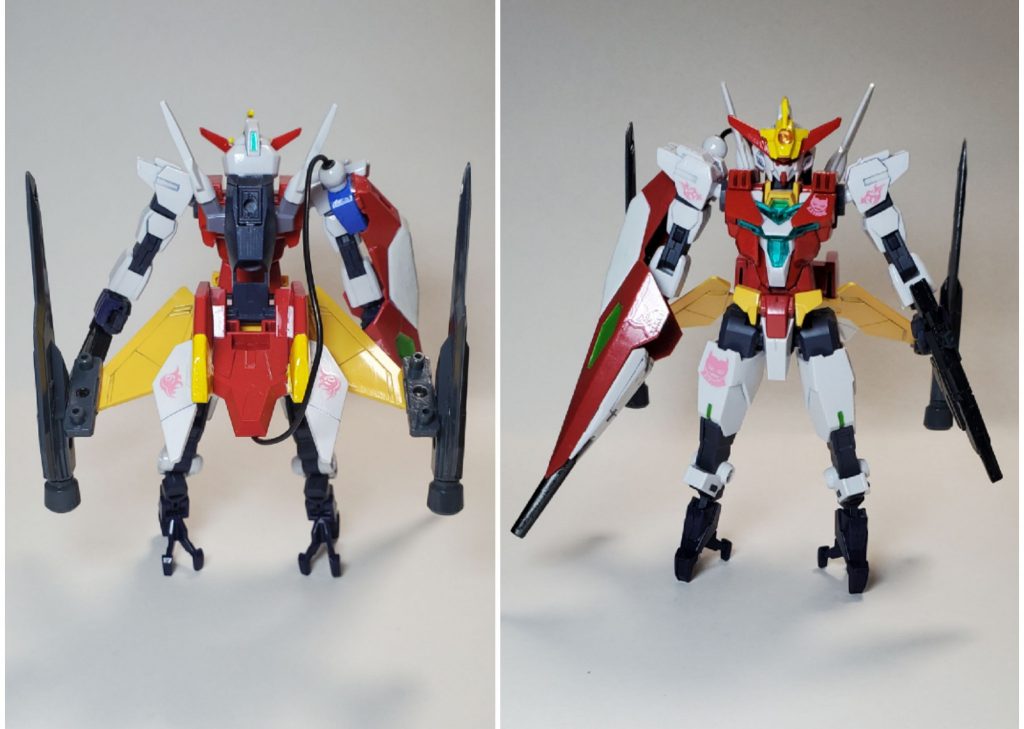 後衛・Sun暴れる姉を後ろからサポートするのが役割。射撃に特化しており、Lunaよりも出力が高い。その為、胴体がLunaよりも大きくなっている。